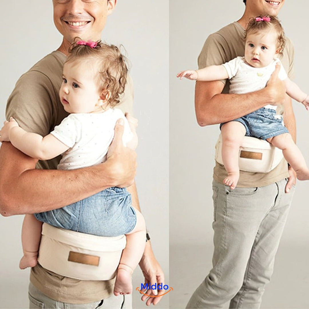 Comfortabele draagoplossing voor baby's