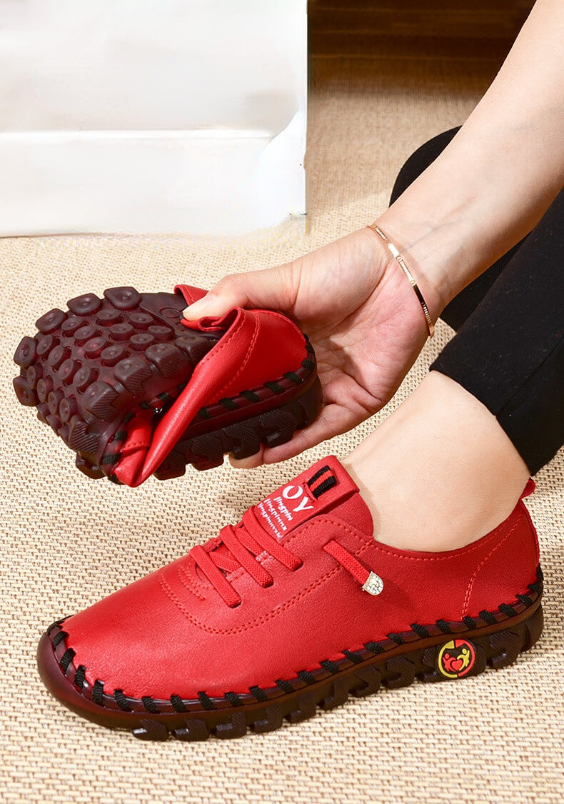 Comfortabele platte instappers voor dames