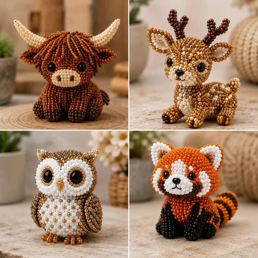 Creatieve kralenset โ Maak vrolijke miniaturen