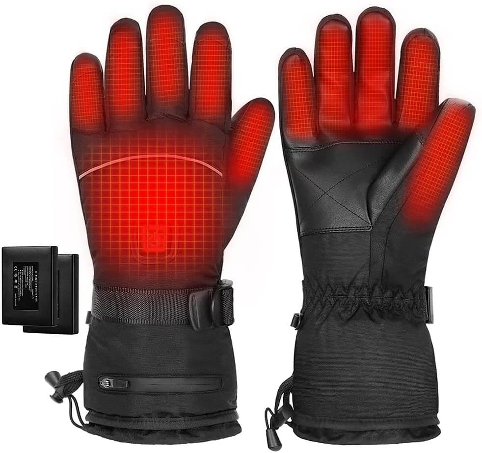 Elektrisch verwarmde handschoenen