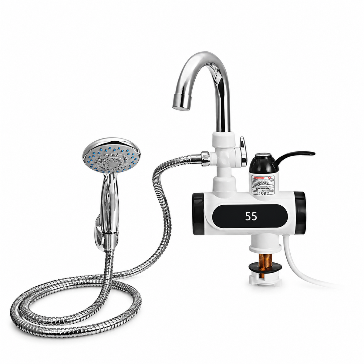 Elektrische Heetwaterkraan 3000W - Direct Heet Water | Keuken