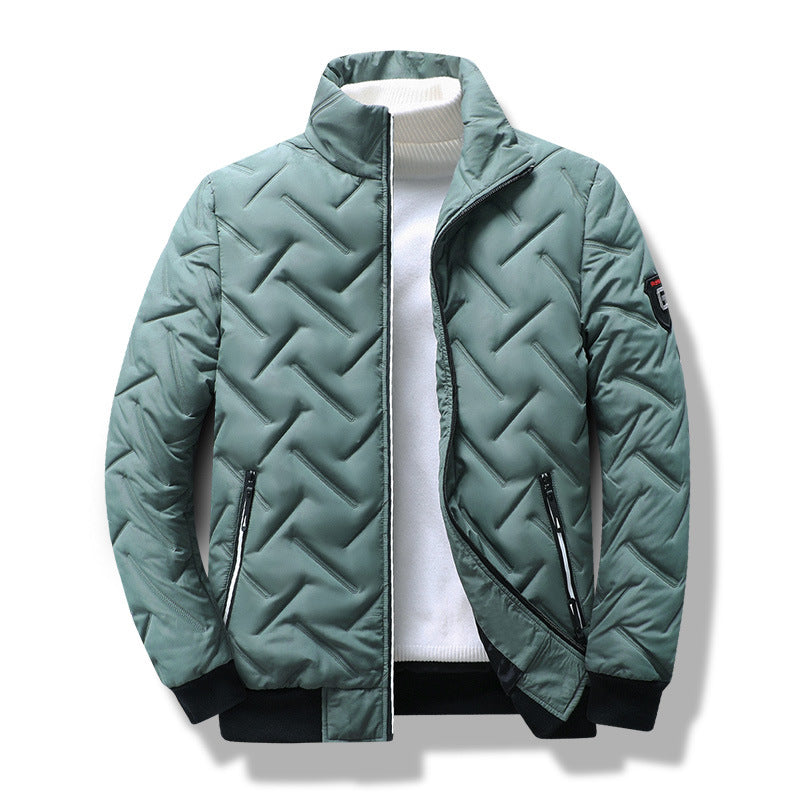 Gewatteerd Herenjack - Stijlvol en Modern met Slim Fit Pasvorm