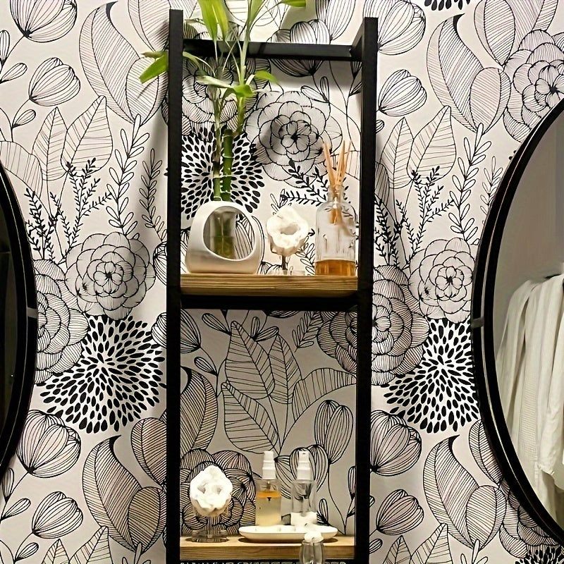 Industrieel handdoekenrek met planken – Elegant en functioneel wandrek