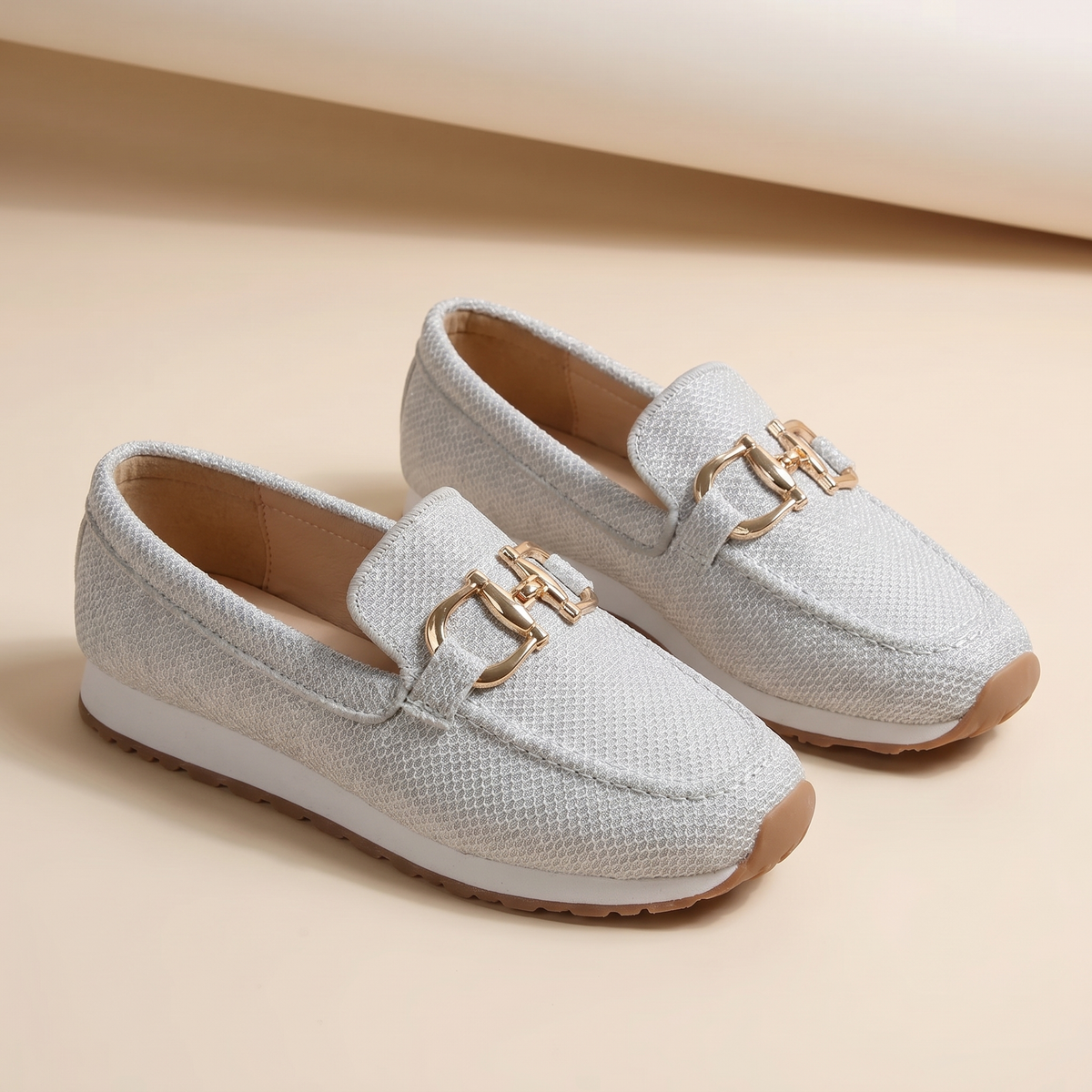 Leren loafers voor dames | Comfortabele orthopedische loafers | Gevoerde ondersteuning