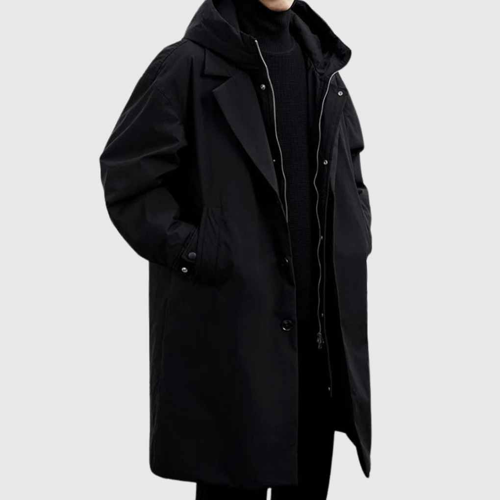 Aanpasbare trenchcoat voor heren