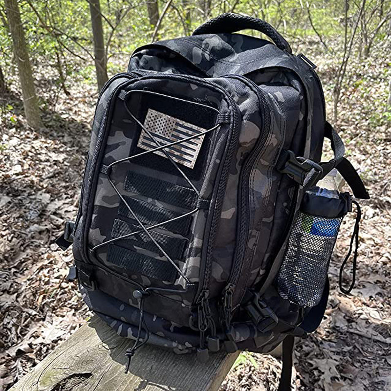 Uitbreidbare tactische rugzak van 60L voor outdoorreizen
