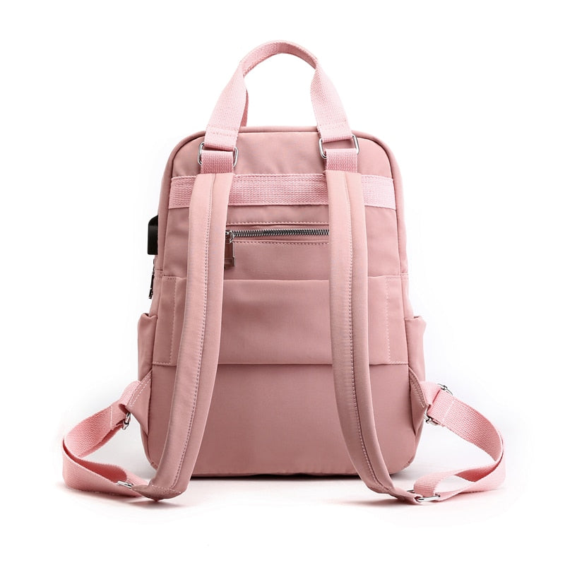 Unisex waterafstotende anti-diefstal rugzak met usb-oplaadpoort