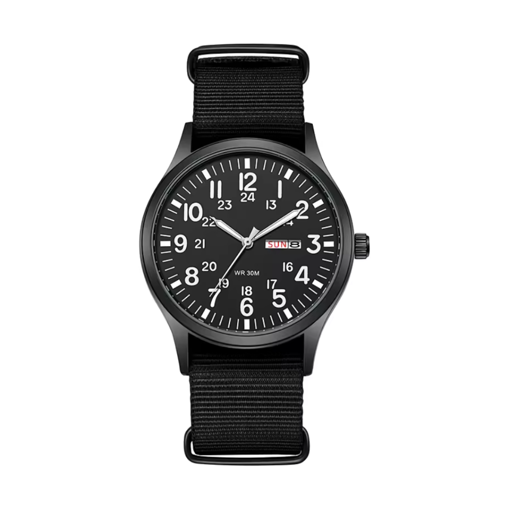 Waterdicht militair horloge - Tactische stijl met lichtgevende wijzerplaat