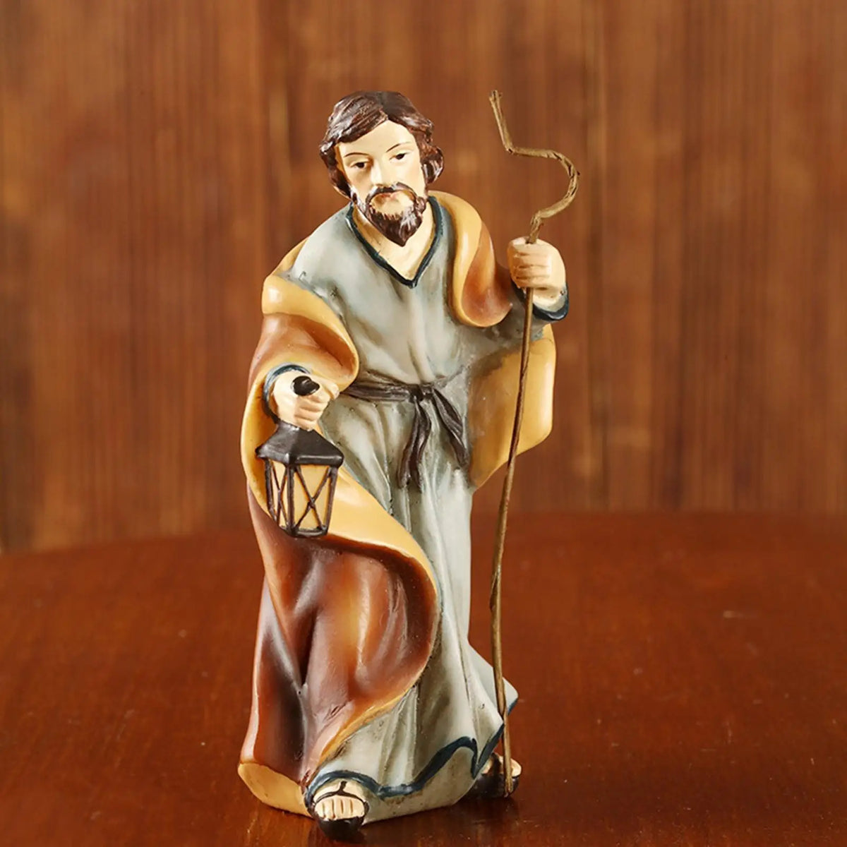 11-delige Kerstgroep van kunsthars - Kerststalfiguren voor binnen en buiten - Kerstdecoratie - Katholiek cadeau