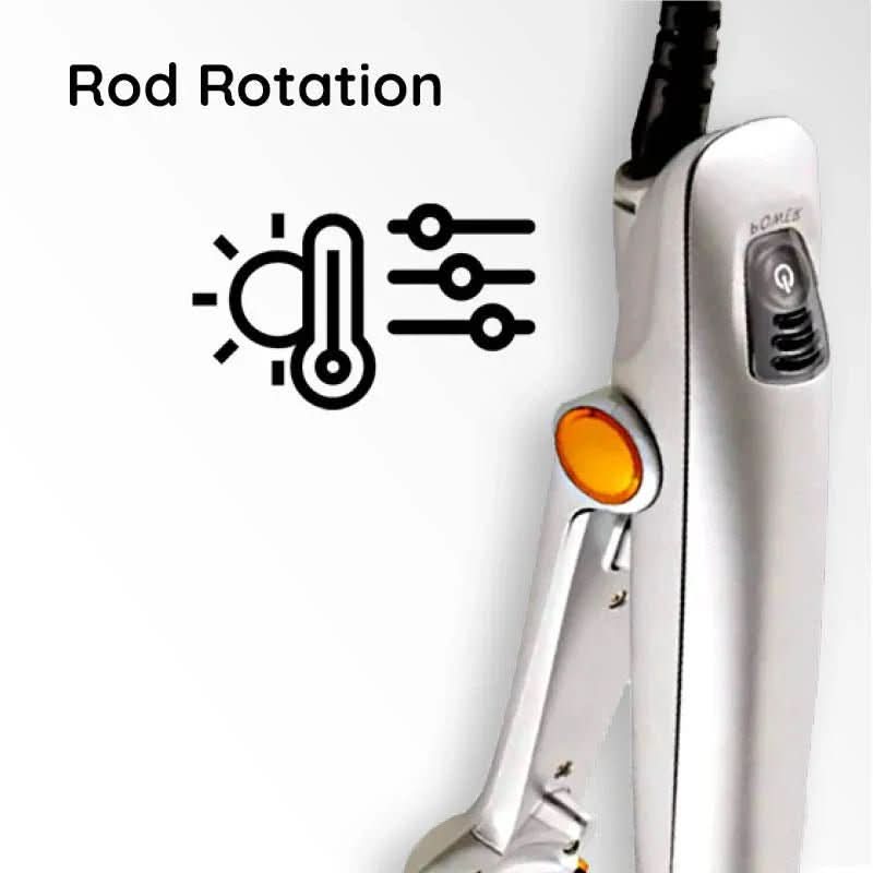 2-In-1 roterende haarborstel - Stylen & steilen - Oplaadbaar design