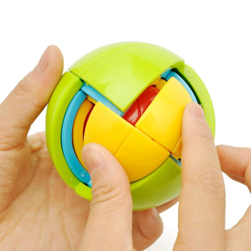 3D Denksport Puzzelbal voor Kinderen - Educatief Speelgoed