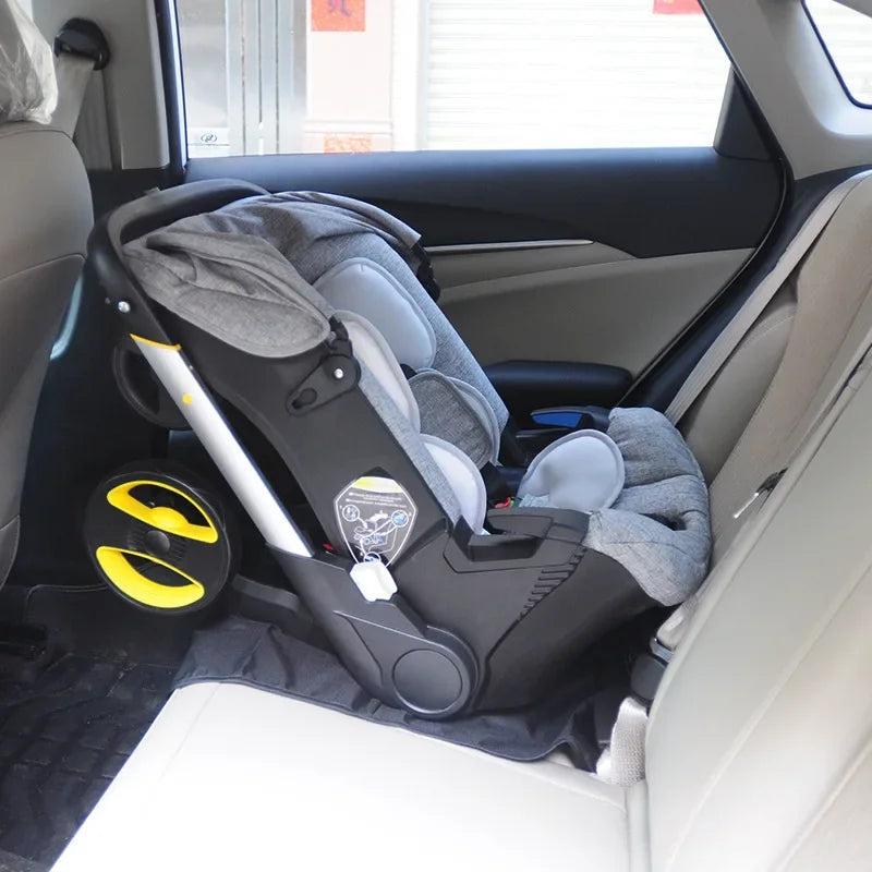 4-In-1 kinderwagen & autostoel reissysteem