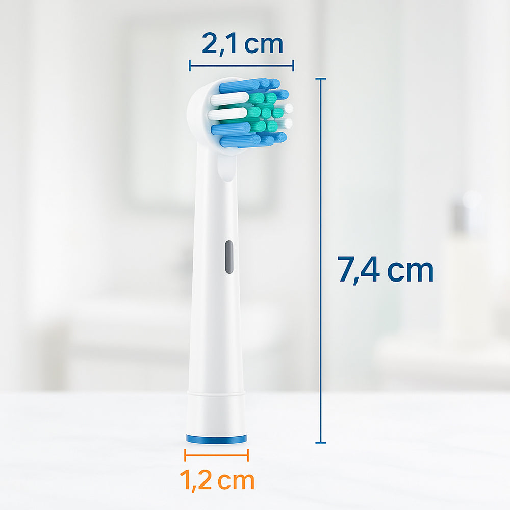 4 Stuks opzetborstels voor Oral-B