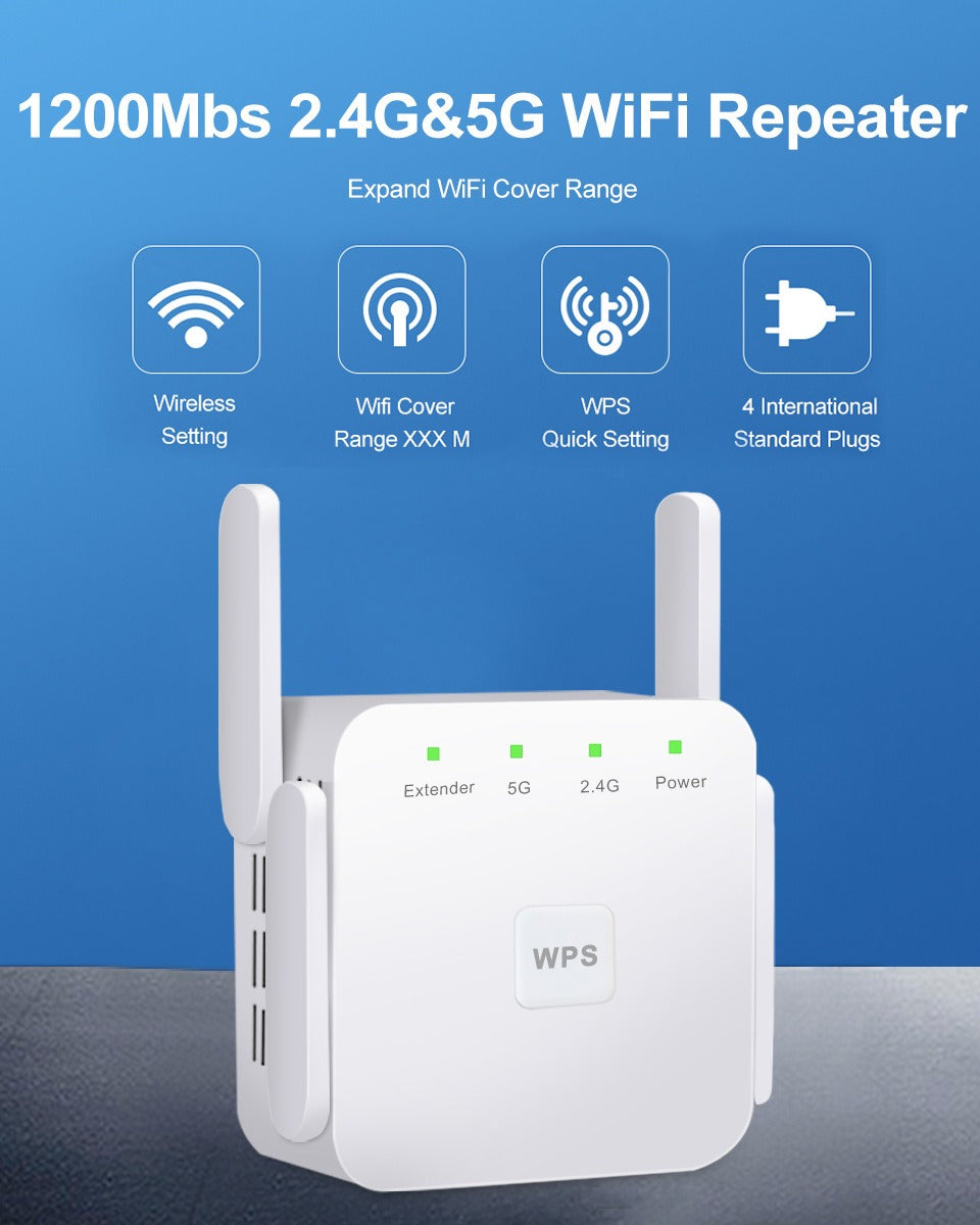 5G Wi-Fi Booster – Wi-Fi Extender