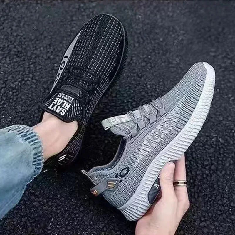 Ademende antislip herensneakers