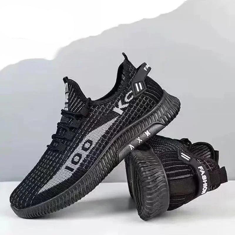 Ademende antislip herensneakers