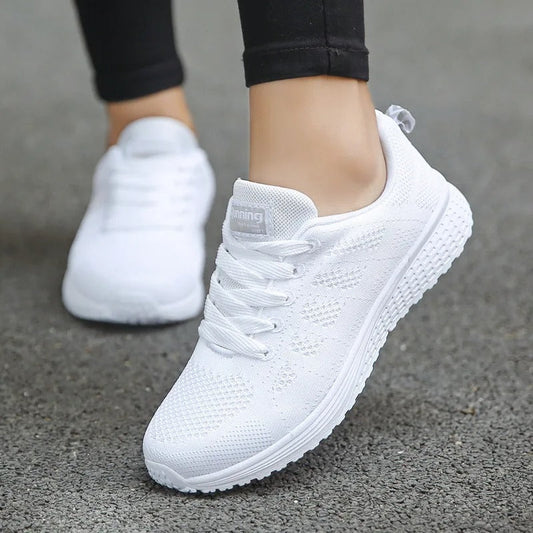 Ademende casual sneakers voor dames