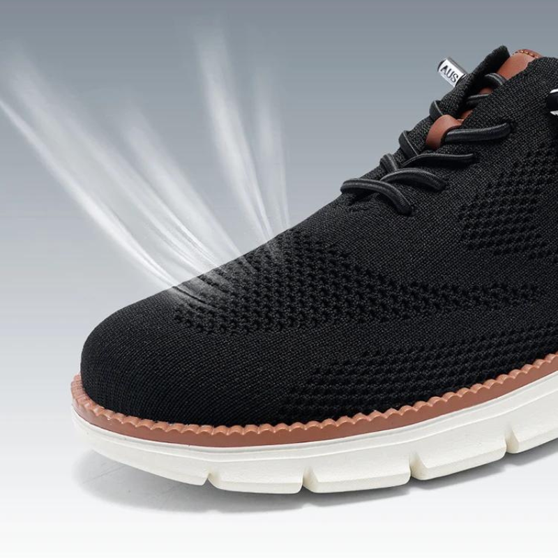 Ademende herensneakers voor de vrije tijd