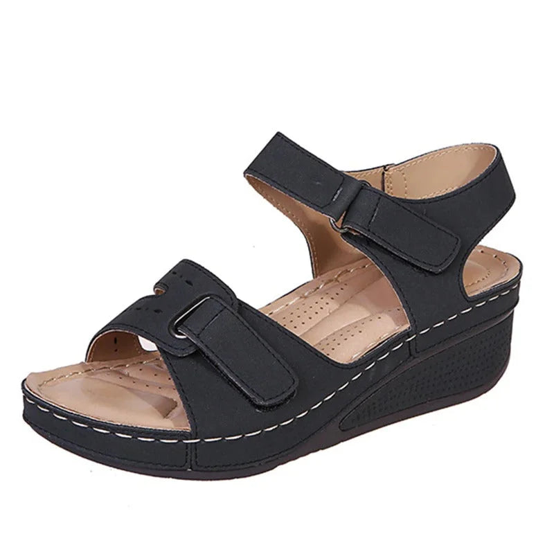 Anatomische orthopedische platformsandalen voor comfortabel gebruik de hele dag door