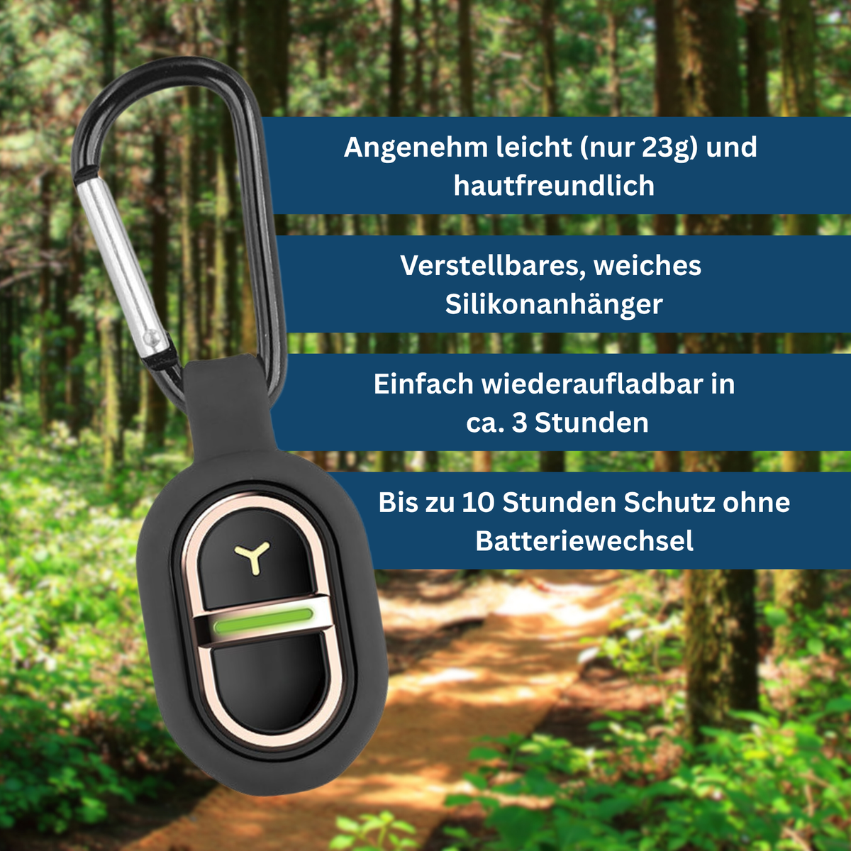Anti-muggenhanger met clip