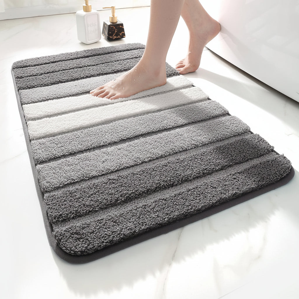 Antislip en absorberende microvezel badmat voor de vloer
