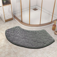 Antislip Velours Badmat 3D Met Sneldrogend Ontwerp