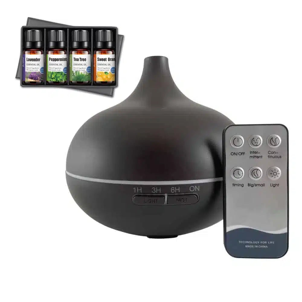 Aromadiffuser - Stijlvol en mooi - 300 ml (verkrijgbaar met etherische olieset)