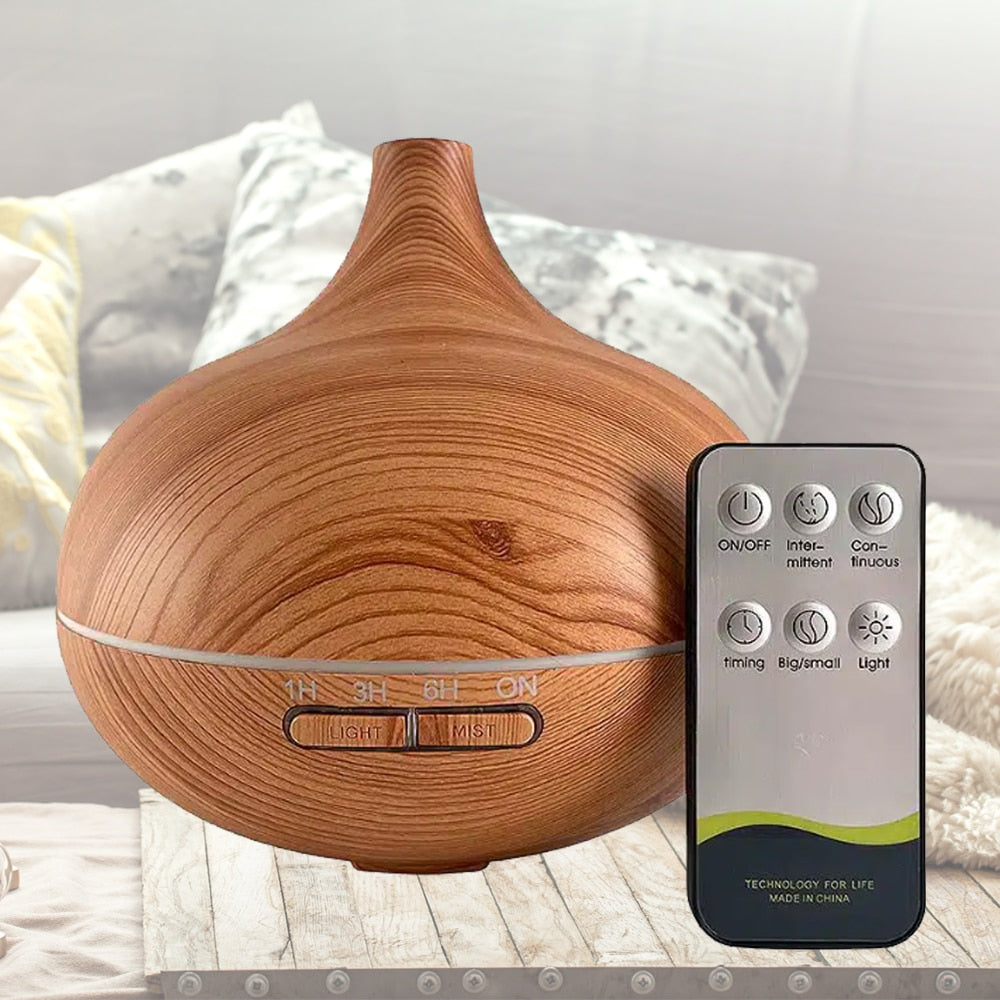 Aromadiffuser - Stijlvol en mooi - 300 ml (verkrijgbaar met etherische olieset)