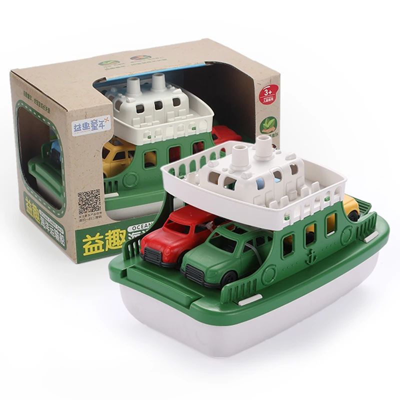 Badwaterspeelgoedset voor kinderen - Boten & auto's