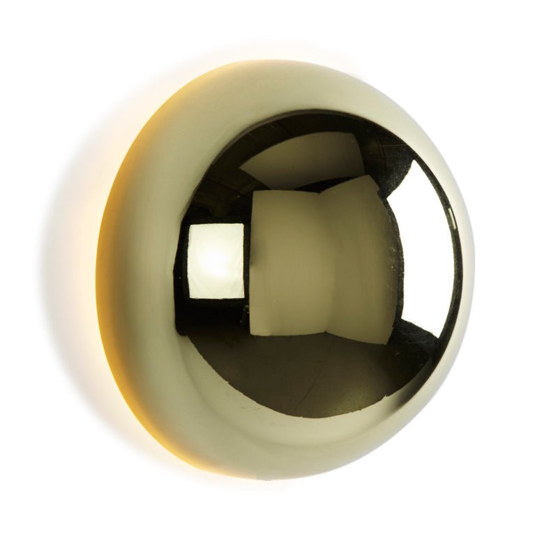 Bauhaus Eclipse Wandlamp | Moderne Kunstzinnige Lamp met Gouden Afwerking
