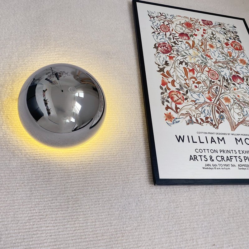 Bauhaus Eclipse Wandlamp | Moderne Kunstzinnige Lamp met Gouden Afwerking