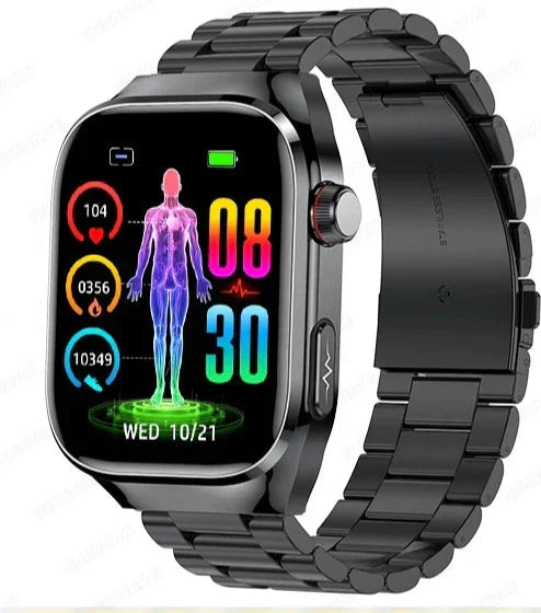 Bloedsuikerhorloge, ECG, urinezuur, Bluetooth