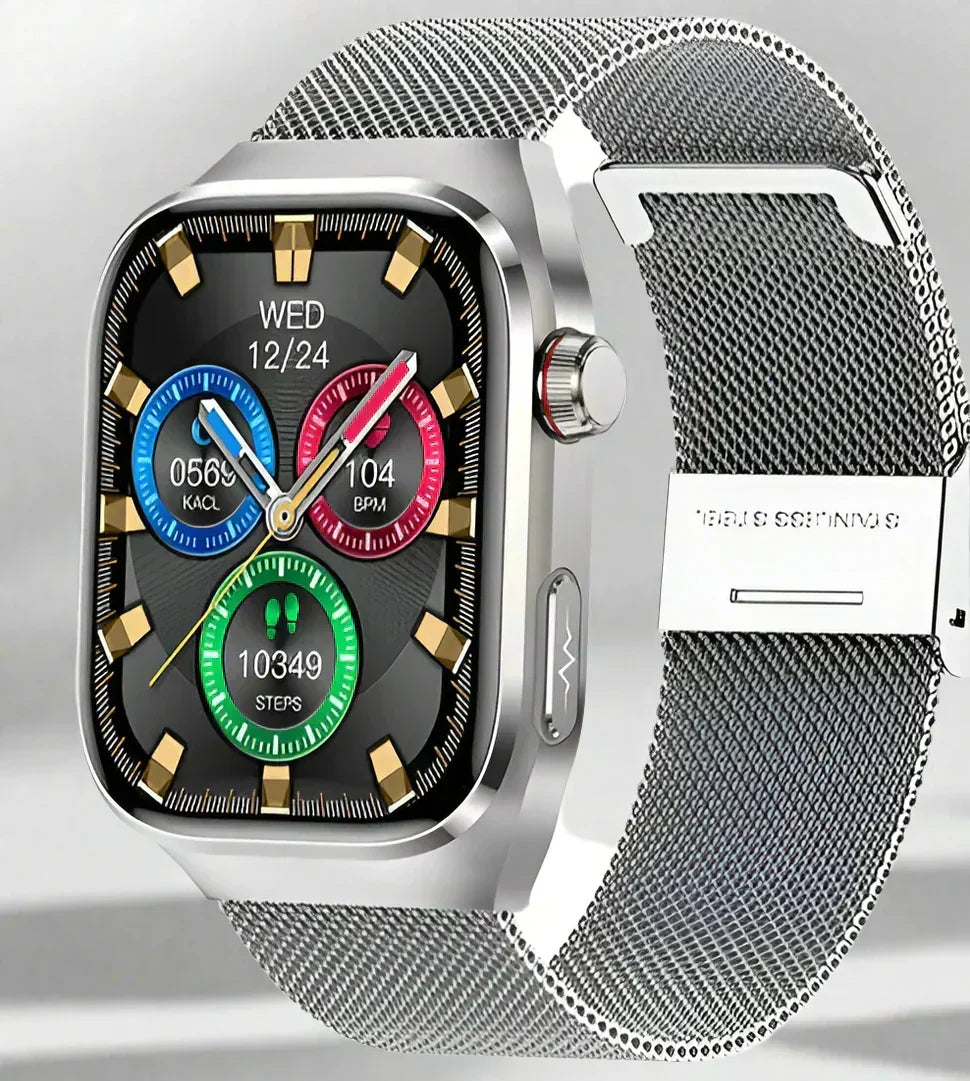 Bloedsuikerhorloge, ECG, urinezuur, Bluetooth