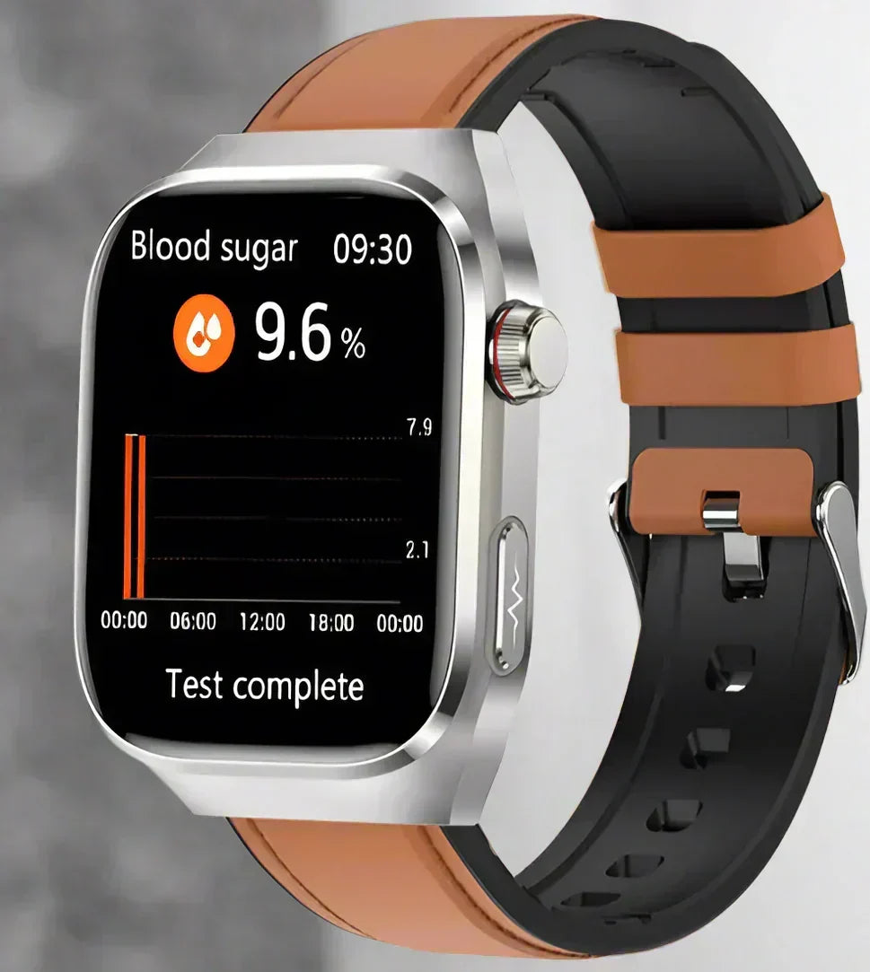 Bloedsuikerhorloge, ECG, urinezuur, Bluetooth
