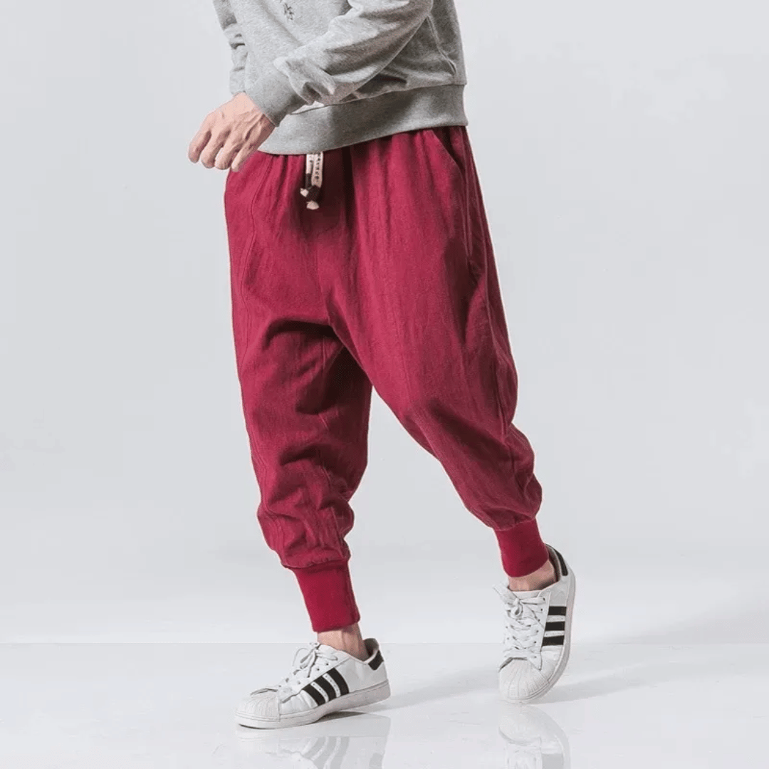 Broek in Japanse stijl