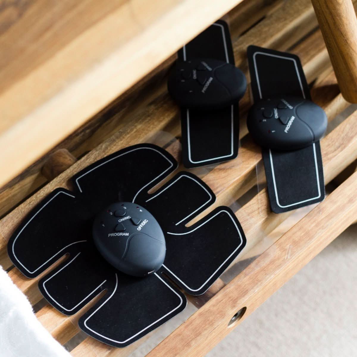 Buikspierstimulator met EMS-technologie