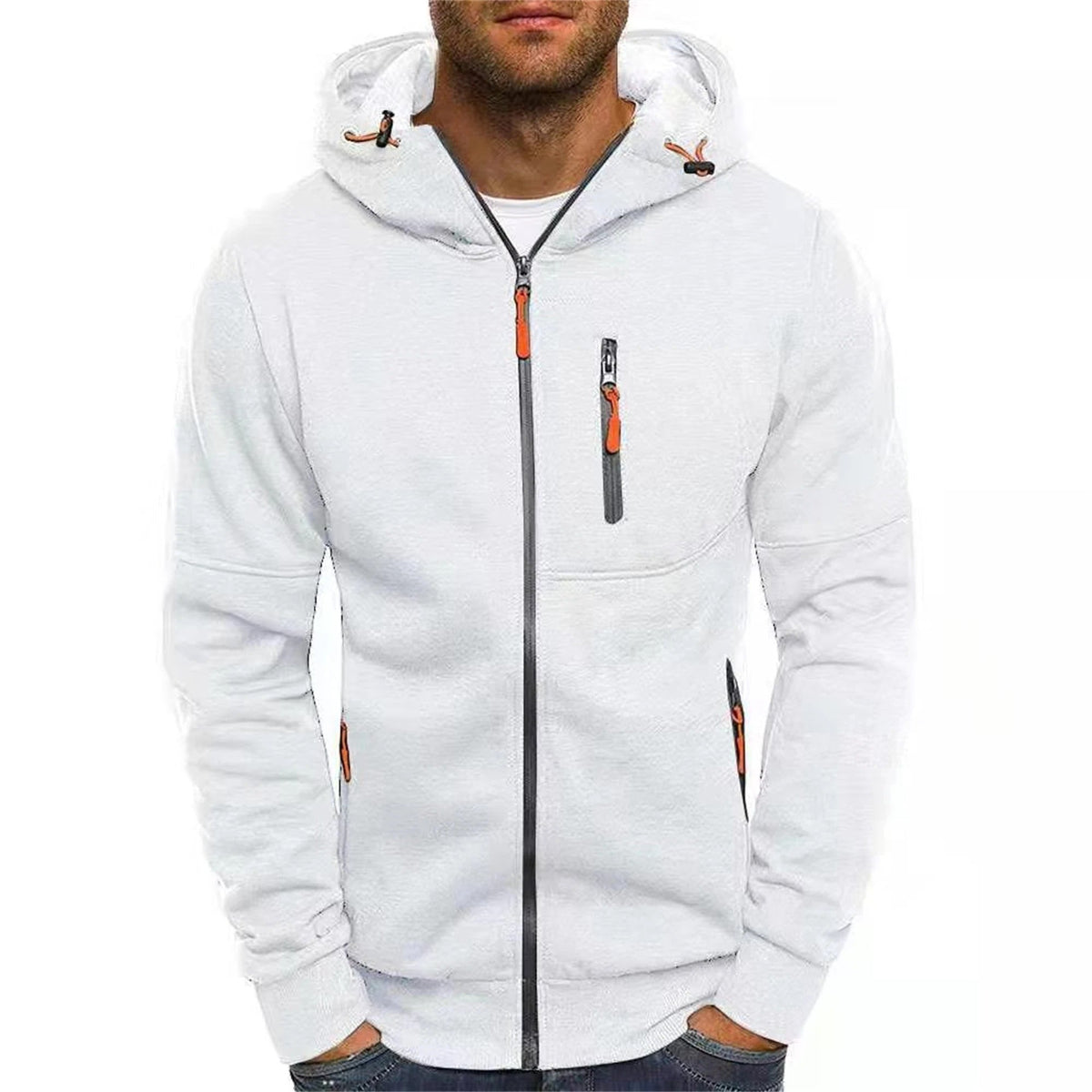 Casual hoodie voor heren