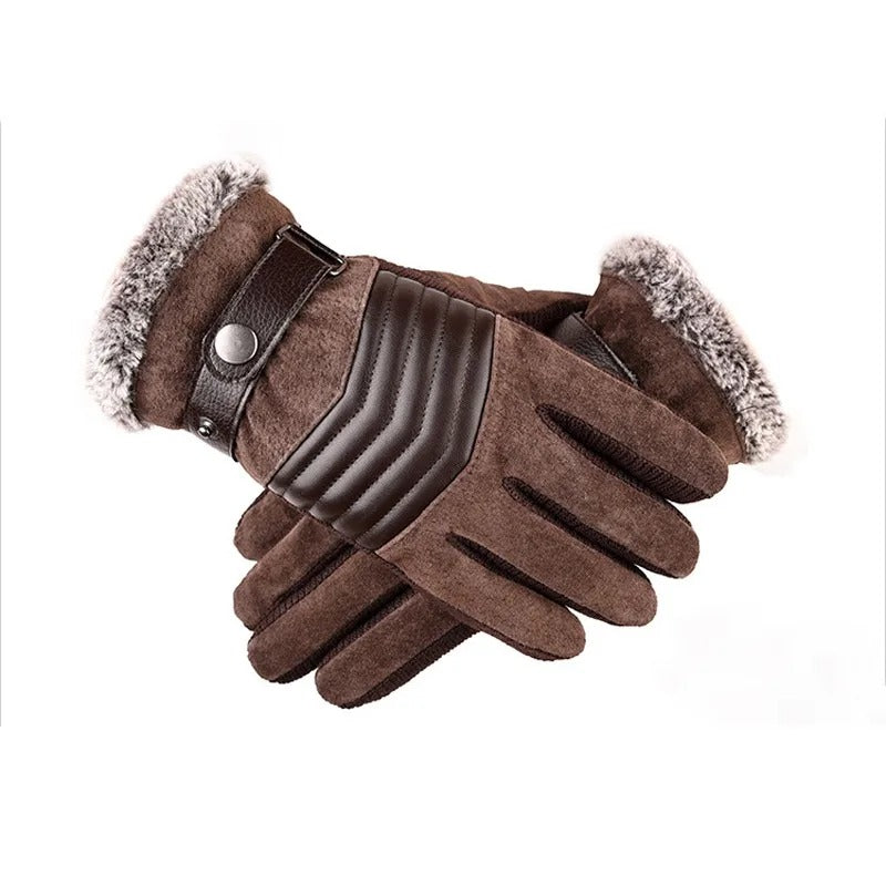 Casual leren handschoenen voor heren