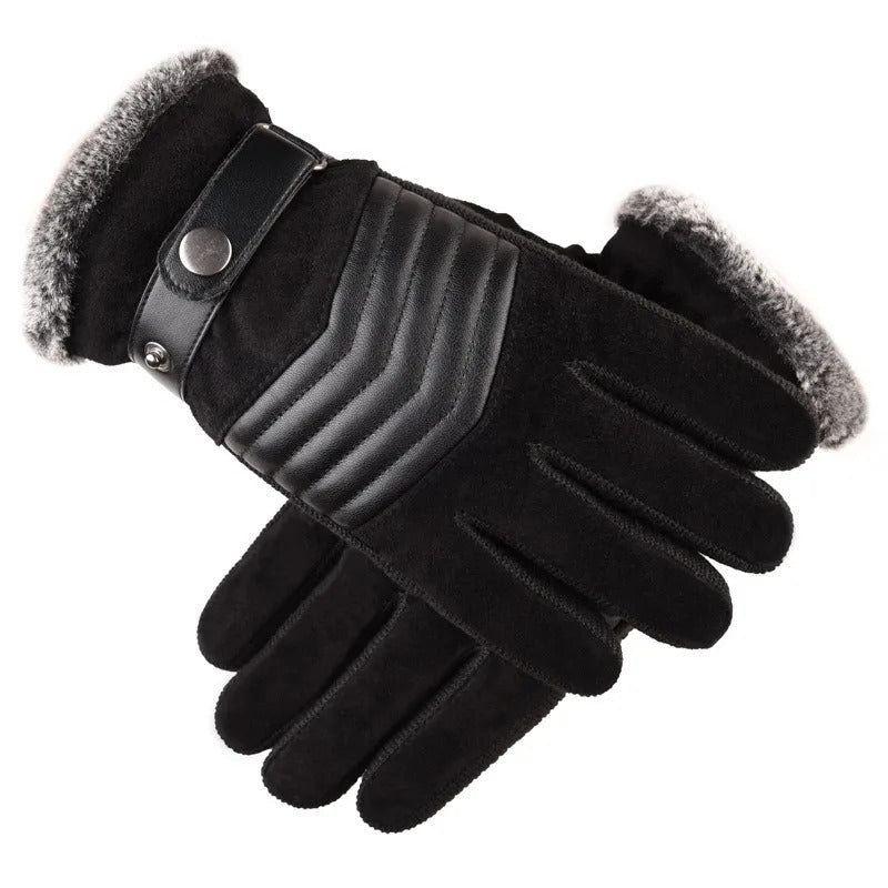 Casual leren handschoenen voor heren