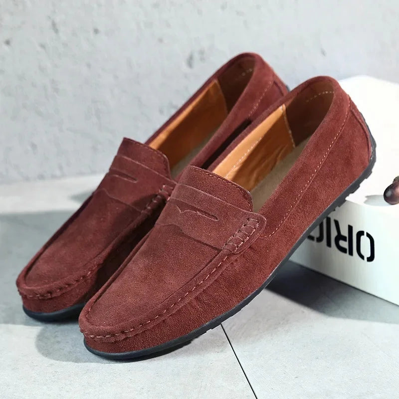 Casual slip-on loafers voor heren