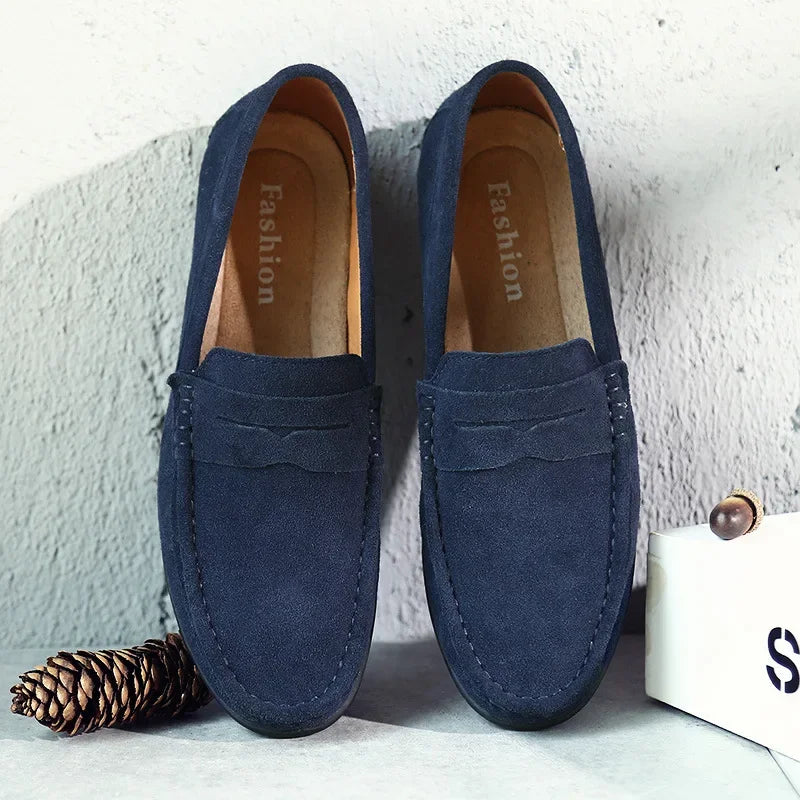 Casual slip-on loafers voor heren