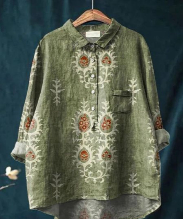 Chique bloemenblouse | Elegantie & comfort