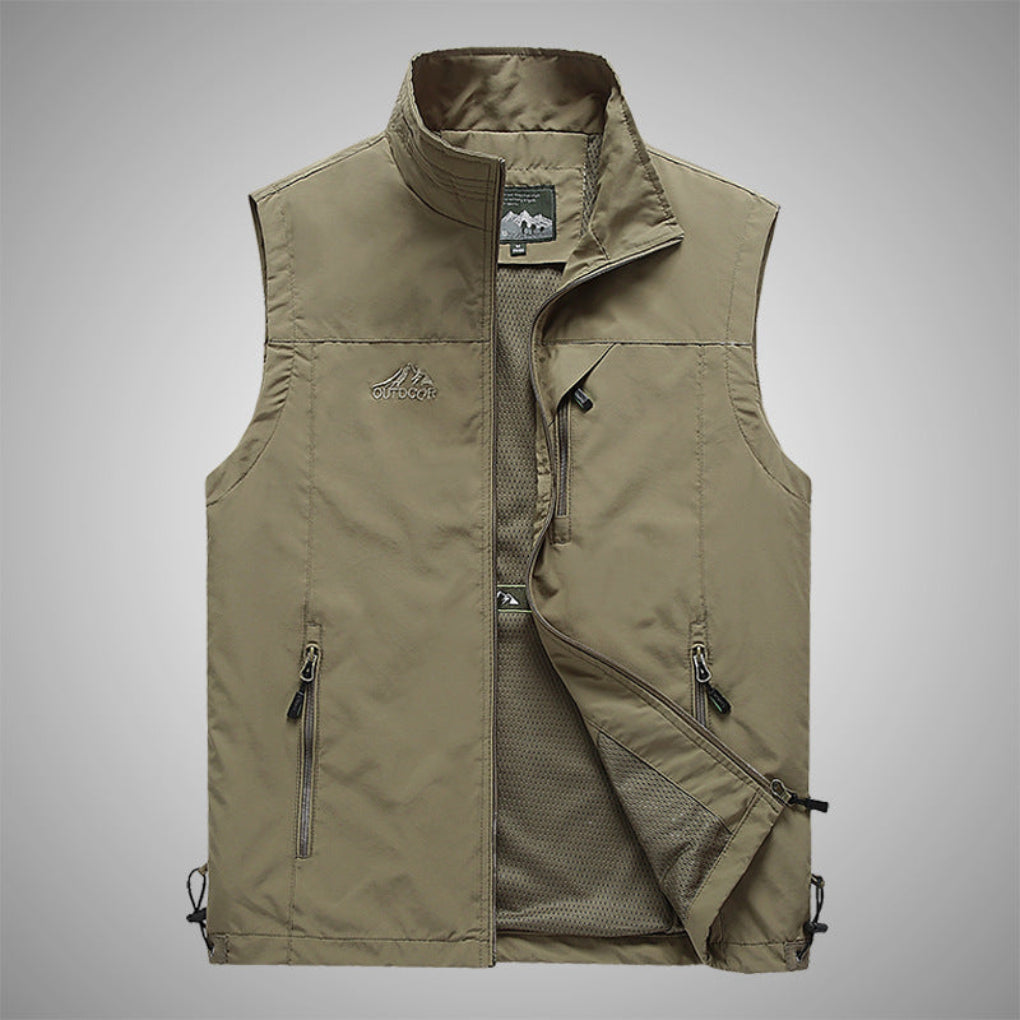 Comfortabel outdoorvest voor heren