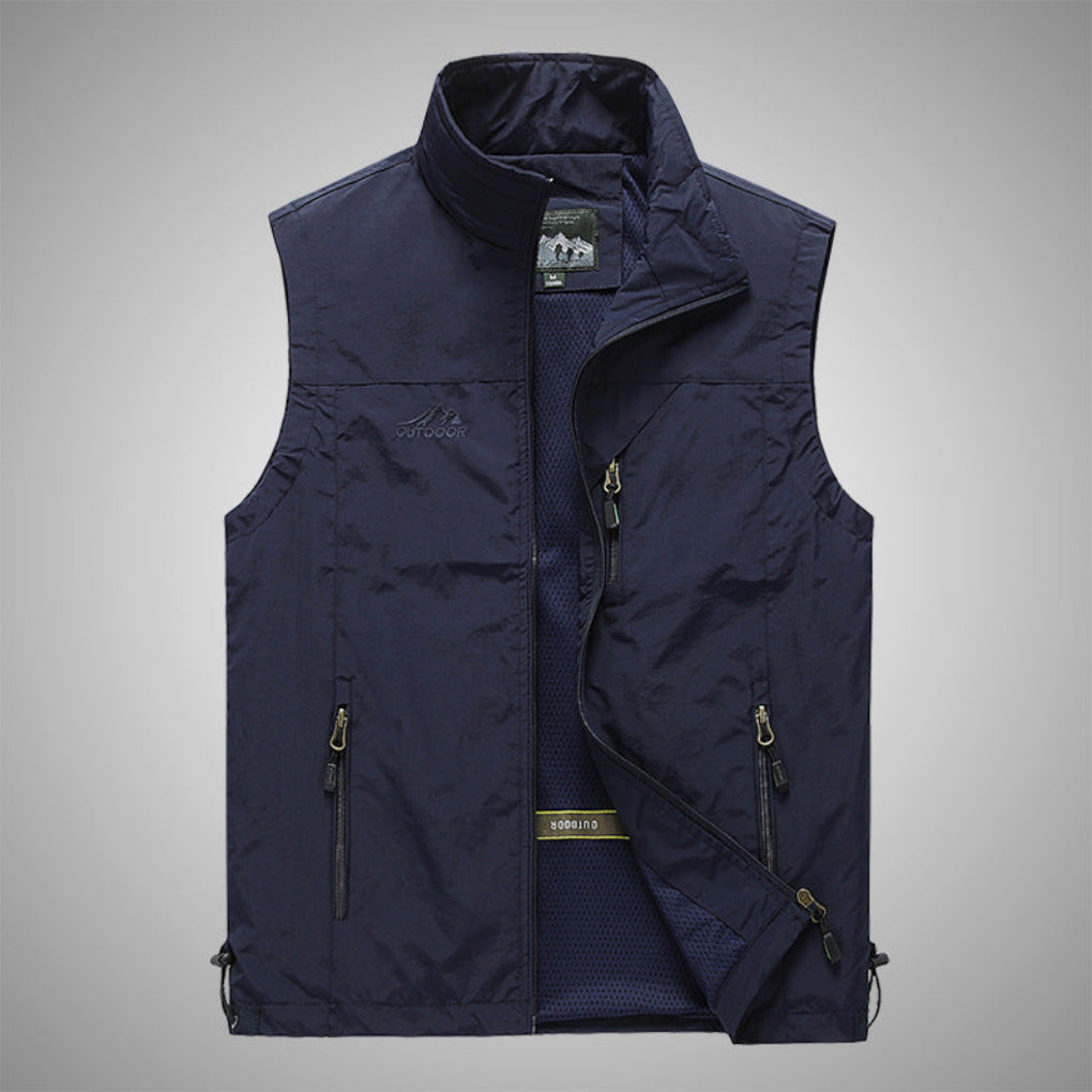 Comfortabel outdoorvest voor heren