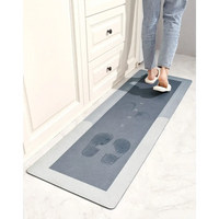 Comfortabele keukenmat van absorberend polymeer, waterdicht en antislip