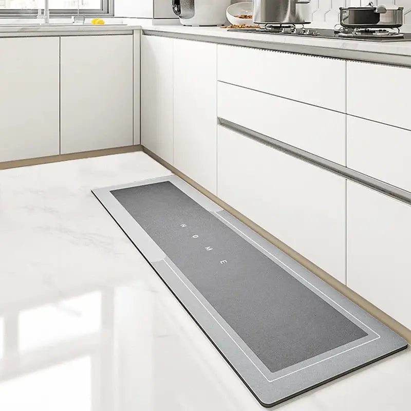 Comfortabele keukenmat van absorberend polymeer, waterdicht en antislip