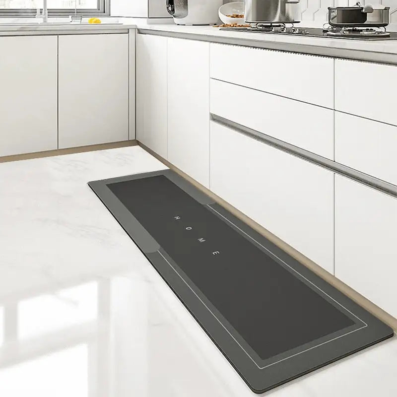 Comfortabele keukenmat van absorberend polymeer, waterdicht en antislip