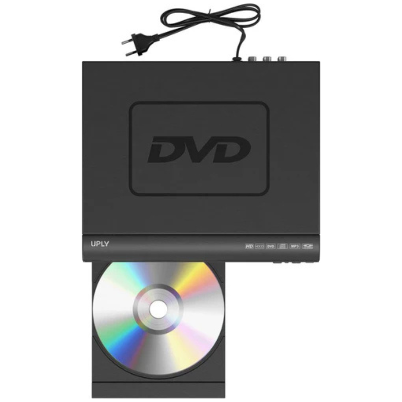 Compacte dvd-speler met HDMI-uitgang & regiovrije afspeelmogelijkheid