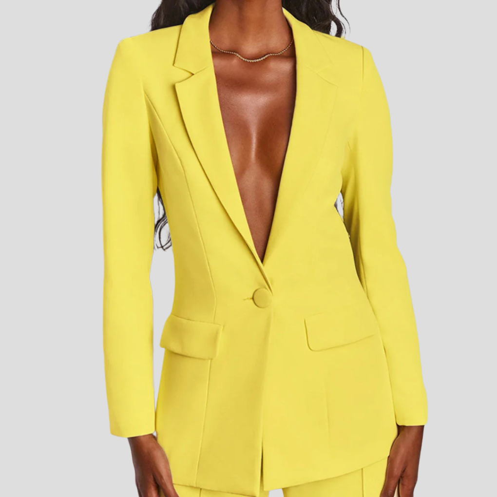 Dames set van blazer en broek