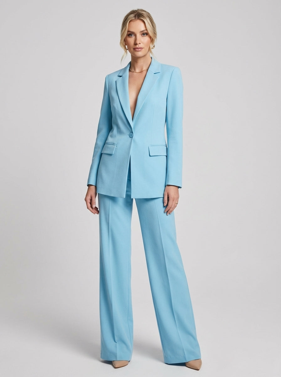 Dames set van blazer en broek